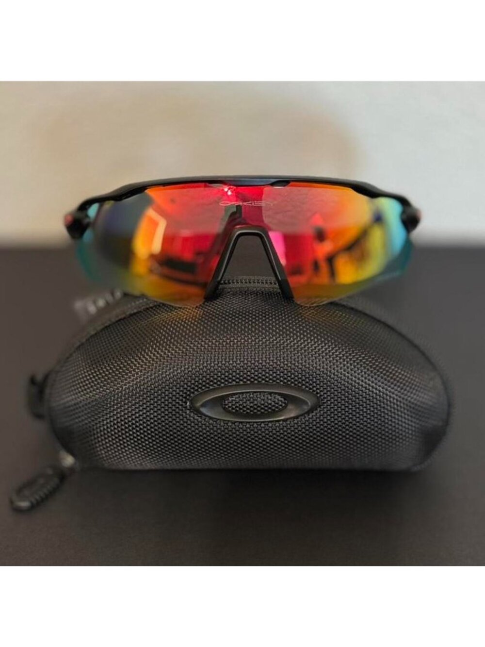 OO9208 Radar EV Path Rubyiridium Prizm Polarized